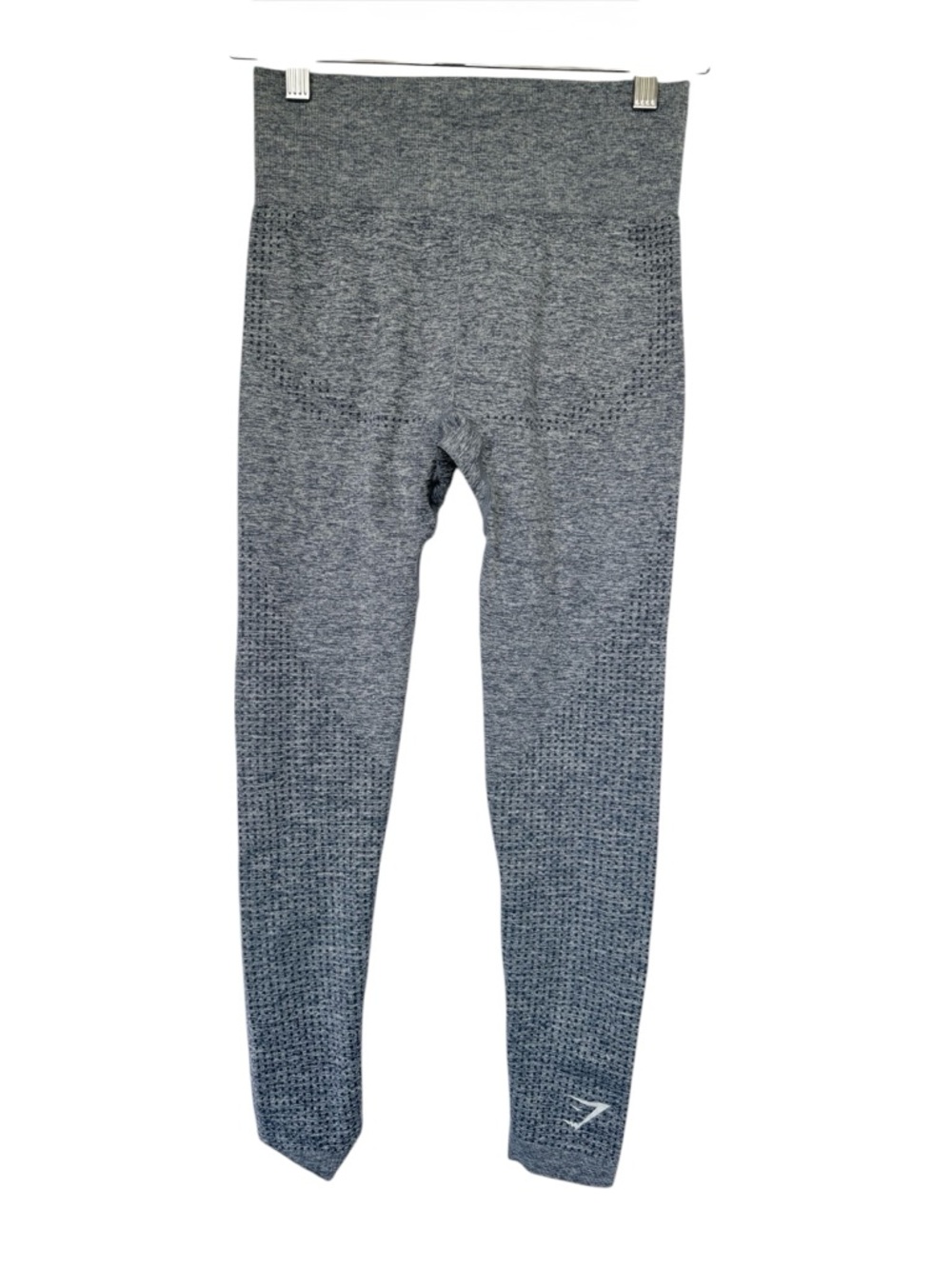 Gymshark Grey Seamless Crop Top and Leggings Set Sz Small EUC - Picture 6 of 15